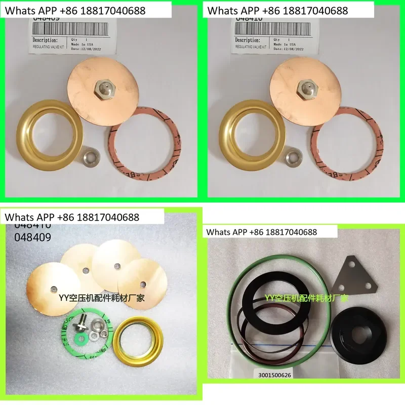 1PC for 048410 048409 Air Compressor Regulating Valve Maintenance Kit Accessories