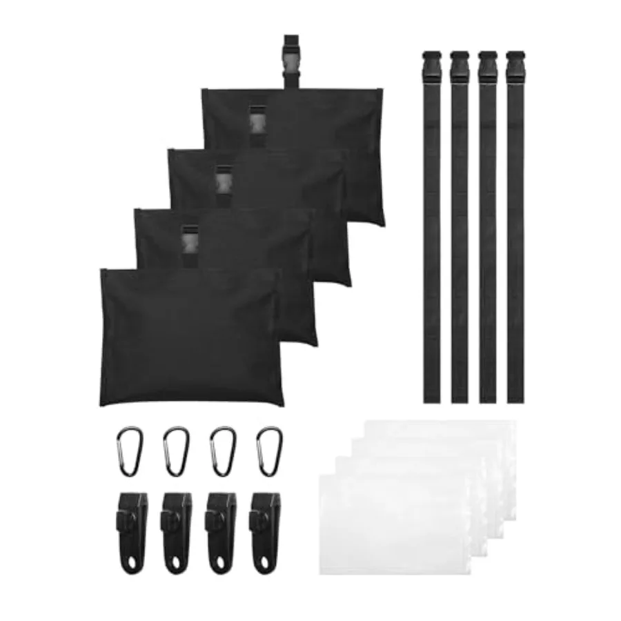 

Морские мешки с песком: утяжелители для швартовки и лодочных принадлежностей из прочной ткани Оксфорд 600D, 5 шт. # Карабин с нейлоновым ремнем 20 дюймов