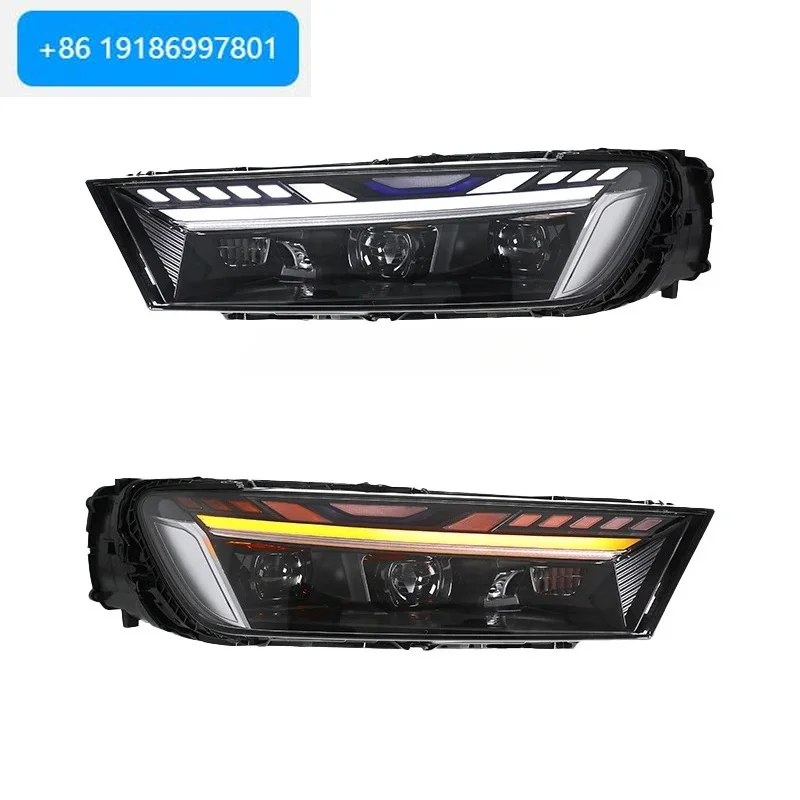 for Q7 2016 2017 2019 Front Light Headlight Car Accessories LED Head Light Assembly Q7  Accessories
