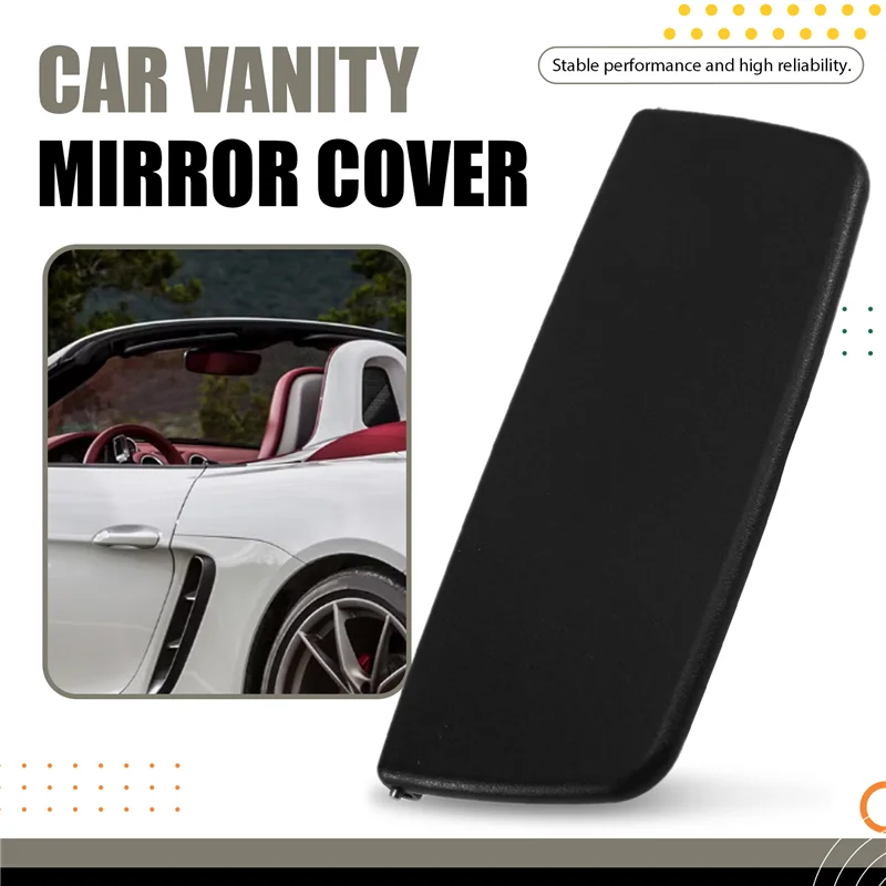 

AB96-For Porsche Boxster Cayman 981 982 Carrera 911 For Traga GT3 991 992 982857551 Car Makeup Vanity Sun Visor Mirror Cover
