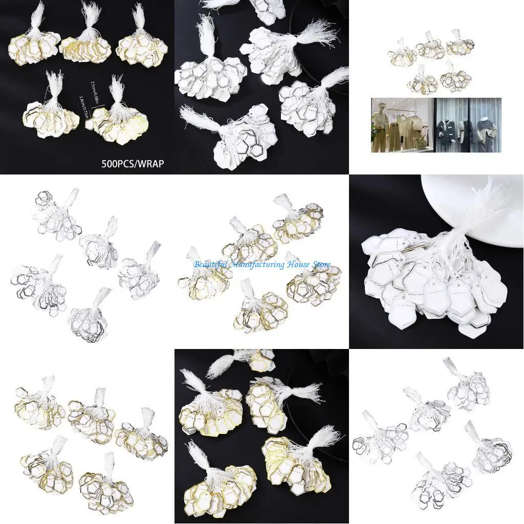 

E56A Бумага в форме звезд, билеты, аксессуары для упаковки ювелирных изделий, предварительно вырезанные отверстия для