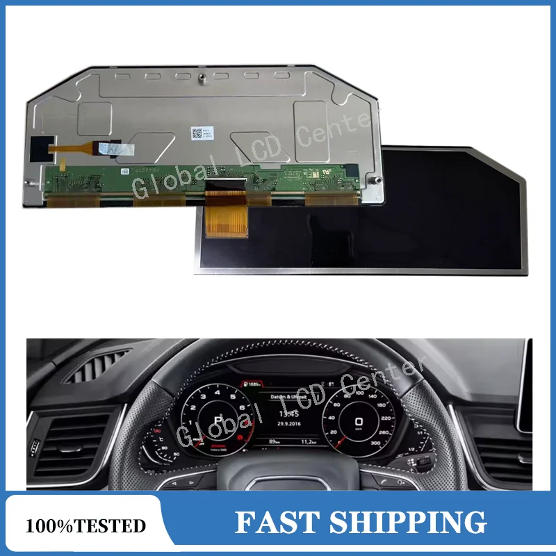 LQ123M5NZ01 Original 12.3 inch LCD Display Screen For Audi Q8 Q7 Q5 Q3 A6 A8 Instrument Cluster Repair