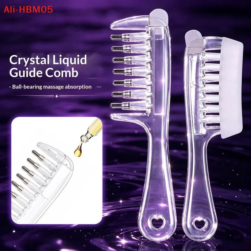 (HB05)Multi Function Mini Portable Head Applicator Hair Care Anti Frizz Firming Scalp Nourish Anti Static