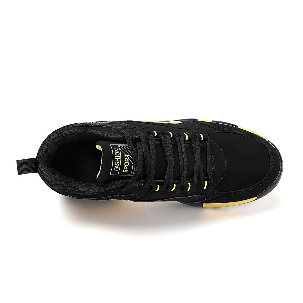 Trendige Farbblock-Sneaker für Herren in Übergröße, bequeme, rutschfeste, lässige, langlebige Schnürschuhe für Outdoor-Aktivitäten für Herren – Detail 23