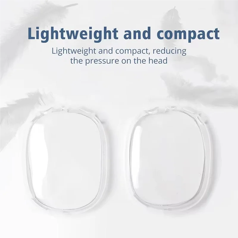 For AirPods Max Transparent Case Soft TPU Anti-Scratch Cover Sleeve Protective Cases For Apple AirPods Max Headphone Accessories image 3