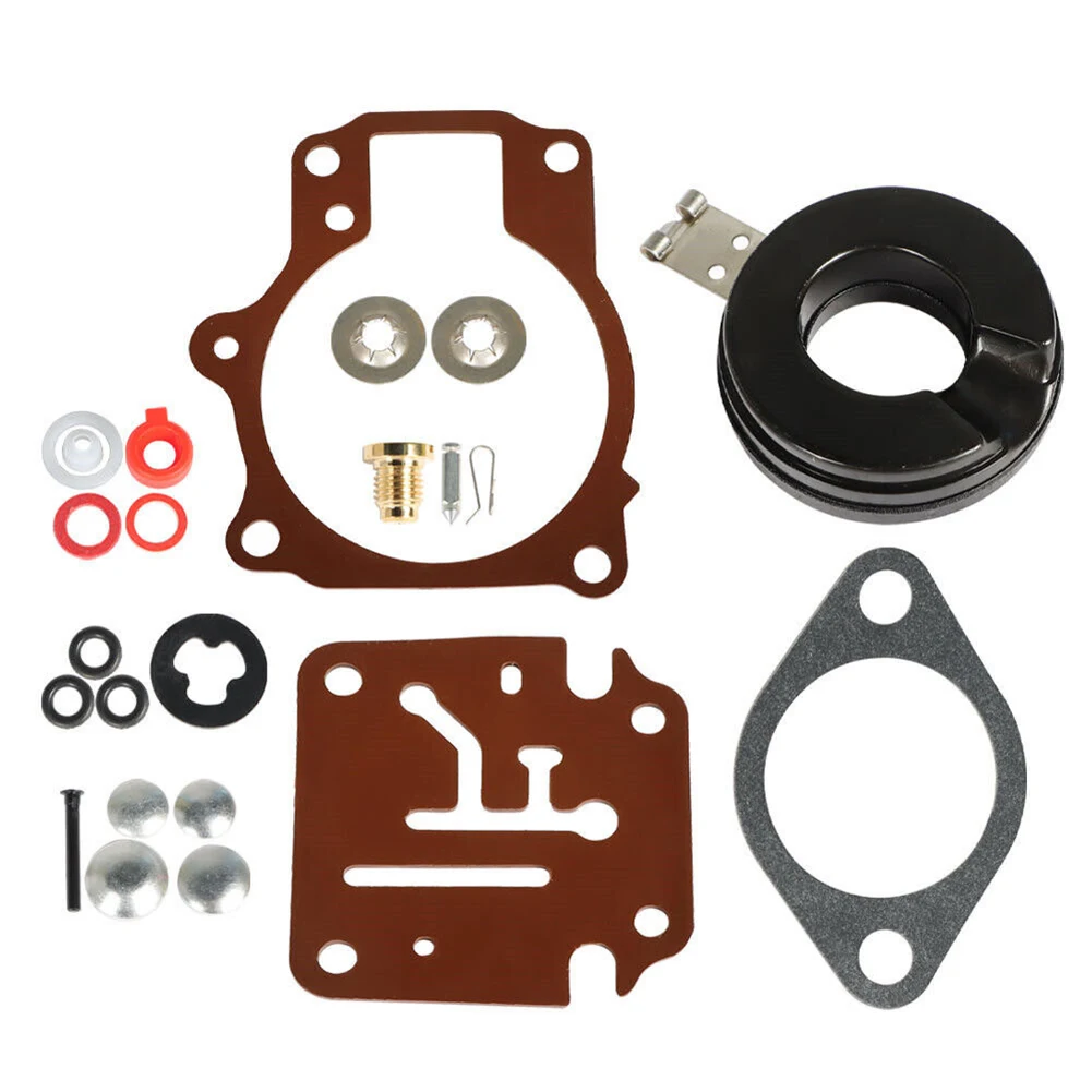 396701 Carburetor Carb Kit W/Float For Johnson For Evinrude Outboard 396701 Carburetor Carb Kit For Float Gaskets Seals