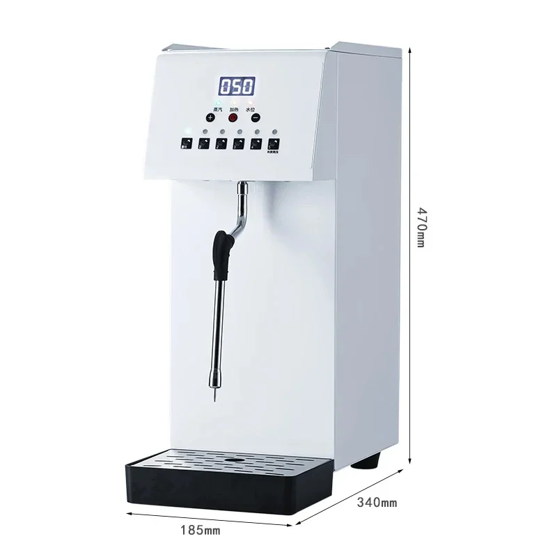 6L Capacity Commercial Milk Froth Steam Machine Coffee Milk Bubble Maker With 5 Temperature Setting Fully Automatic Intelligent