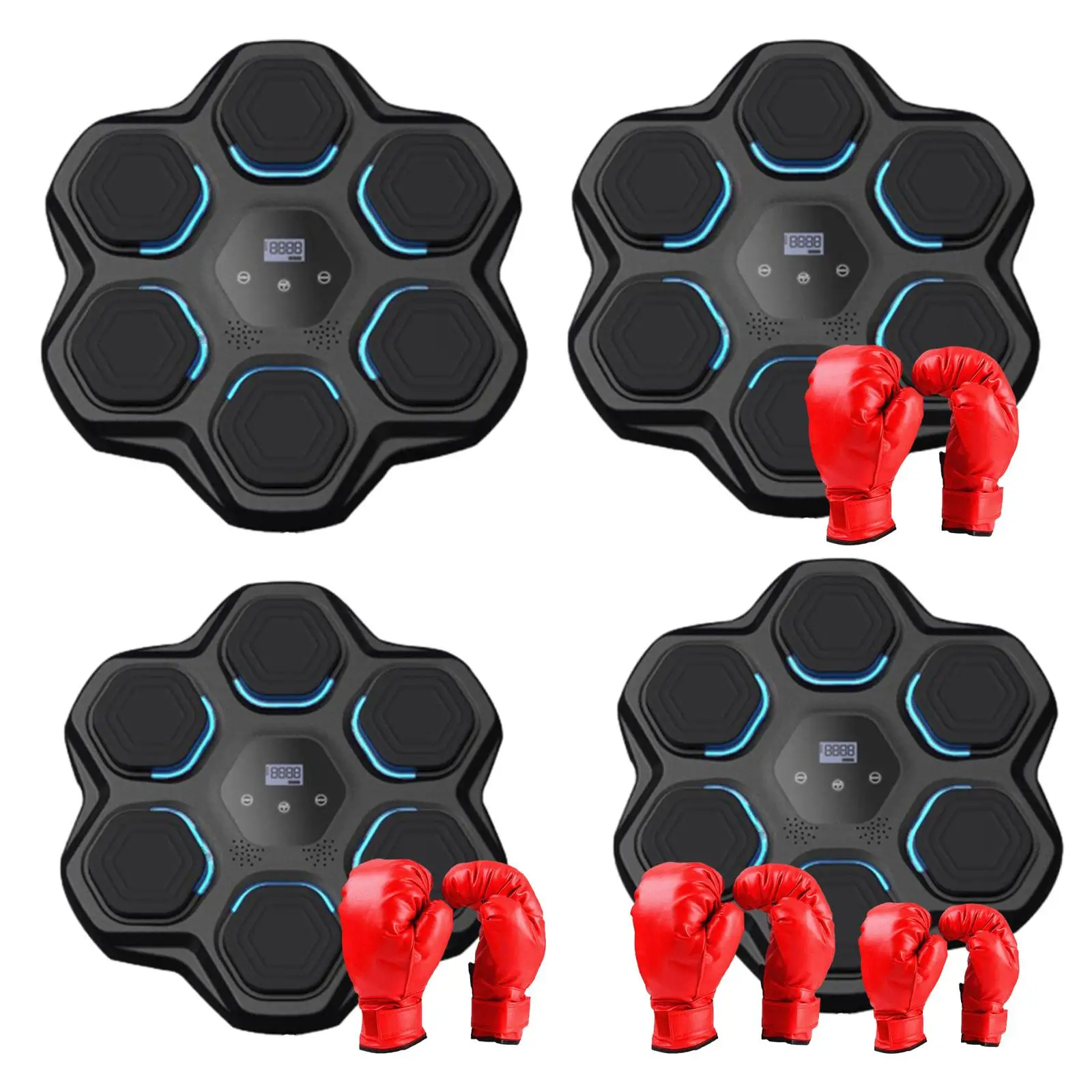 

Electronic Boxing Machine Rhythm Musical Target Music Boxing Wall Target for Indoor Sports Relaxing Martial Arts Sanda Workout