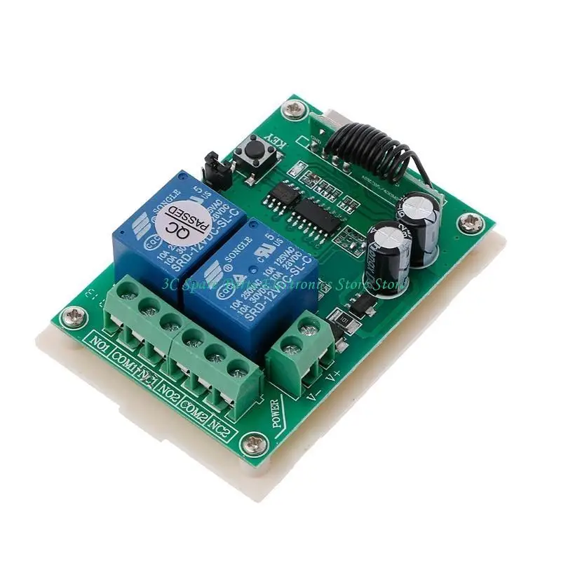 SZ Wireless RF Remote Control Switch 2CH LED Light with Receiver Module 433mhz