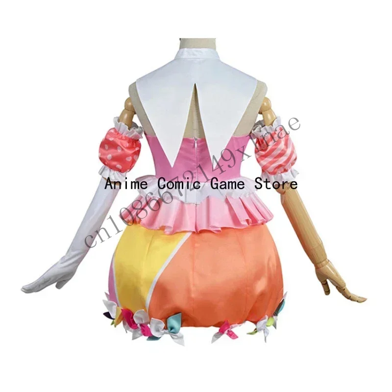 ในสต็อกโครงการ Sekai เวทีหลากสีสัน! Ootori Otori EMU ชุดคอสเพลย์วิกผมฮาโลวีนชุดสําหรับสตรี