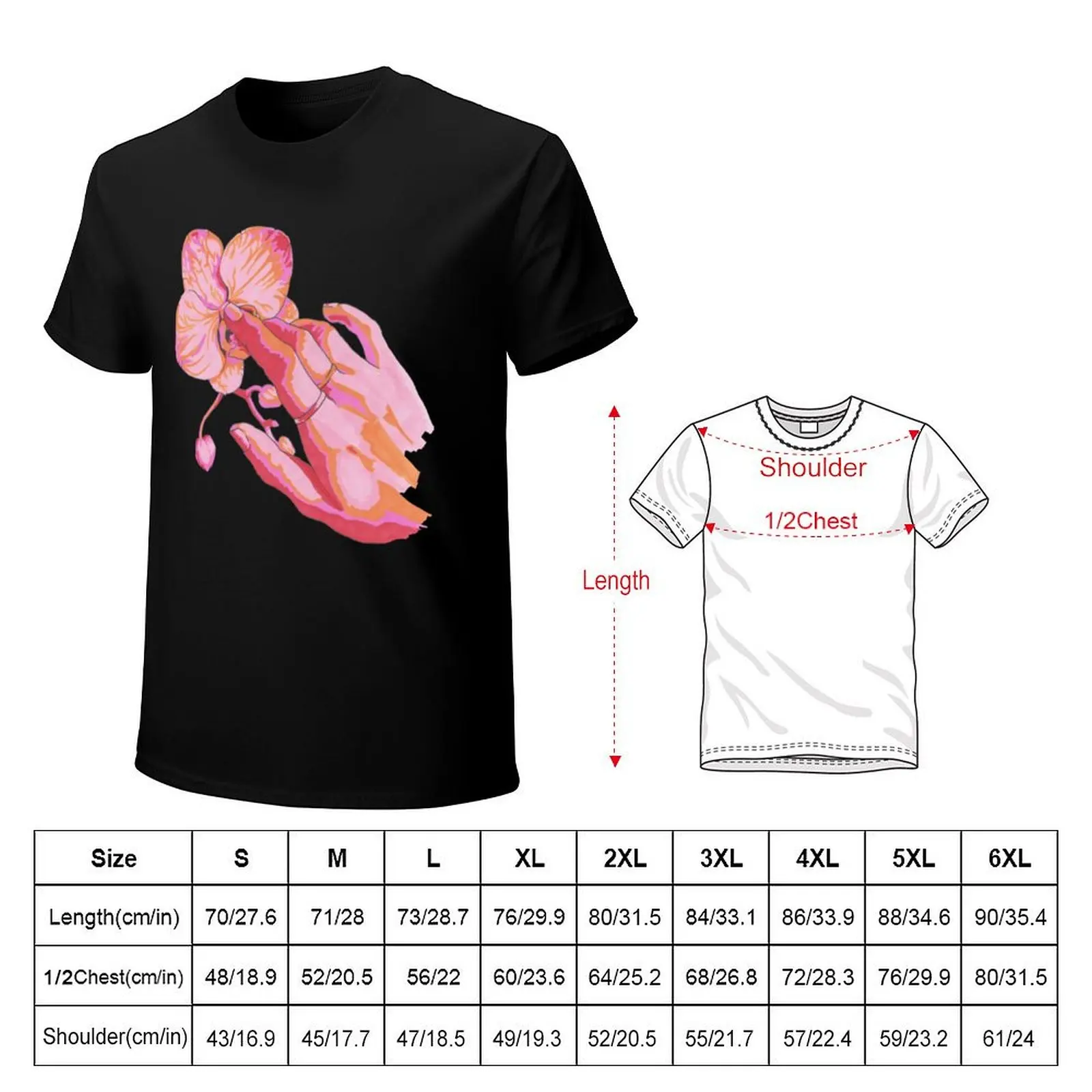 Orchid Touch T-Shirt Outdoor Sports Lightweight Tee