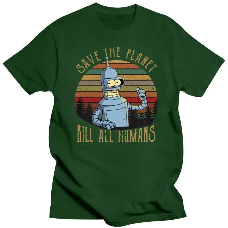 Save The Planet Kill All Humans T-Shirt image 4