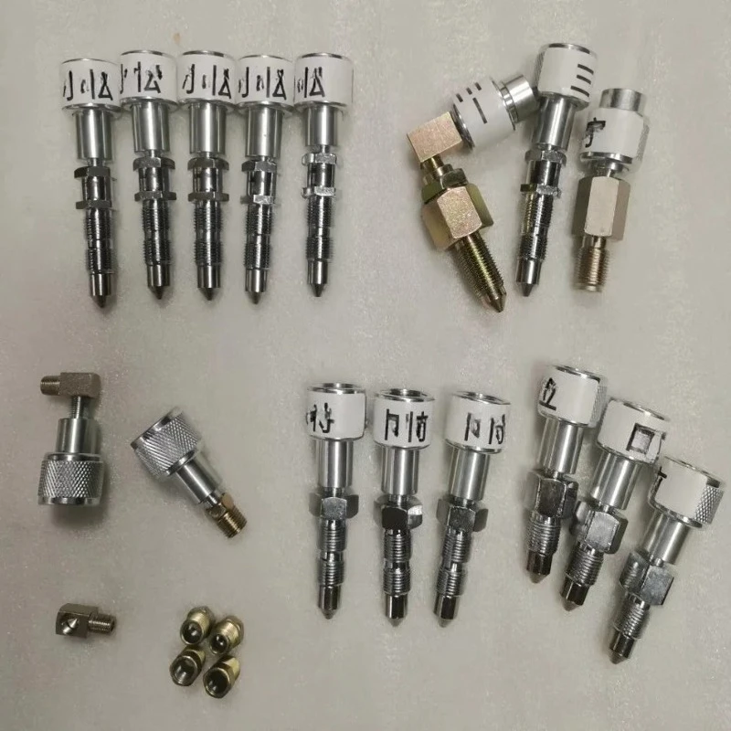Excavator quick connector hydraulic pipe/tightening cylinder/press sleeve machine dredge joint grease nipple