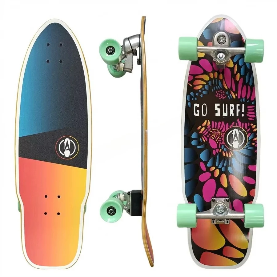 

Carver Adults Surfskate Land Surf Cruiser Board Surf Skate Longboard PU Wheel Wood Surf Skateboard for Beginner