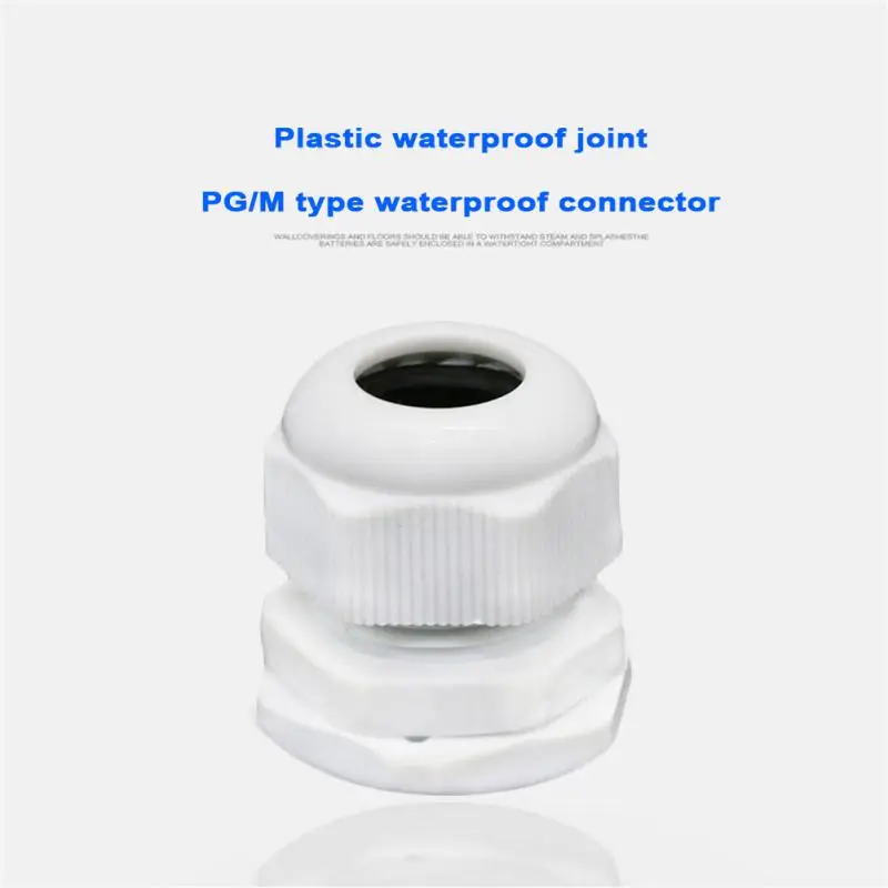 Pastic Waterproof Electric Cable Gland Nylon Cable Entry M8/M10/ /M16/M20/M25/M32/M36/M40 Cable Pass Wire Connector