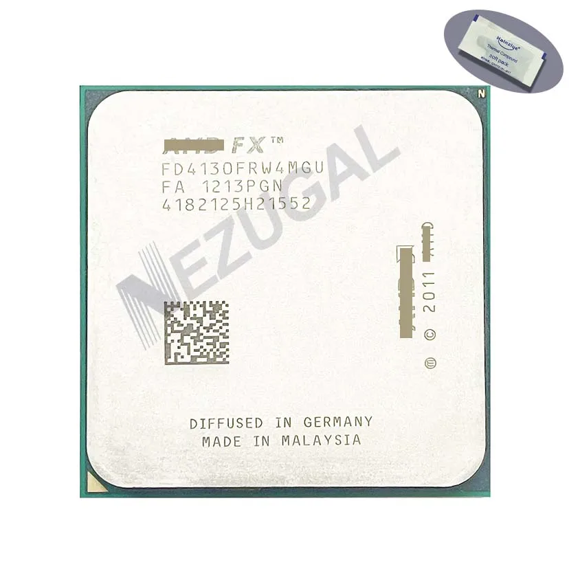 FX-4130 FX 4130 FD4130FRW4MGU FD4130FRGUBOX 3.8 Ghz Quad Core 4M 125W AM3 CPU processor