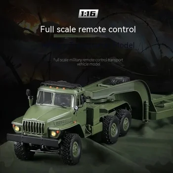 WPL 1/16 same scale Rc vehicle B36/B36-3 military remote control transport vehicle model ultra-long track monster truck