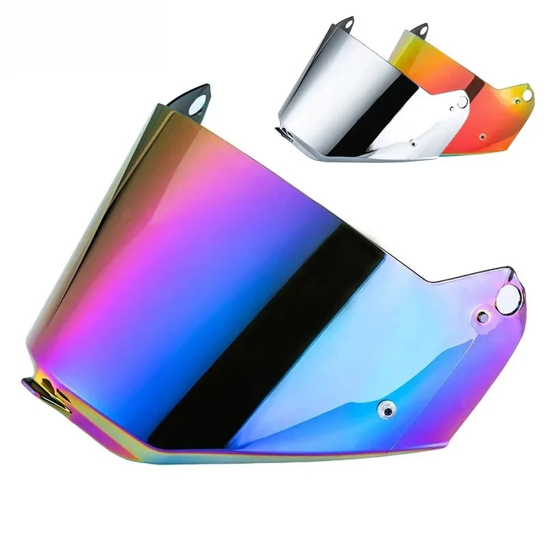 Helmet Black Silver Transparent Color Visors for LS2 MX701 Off-road Motorcycle Helmet Windshield Lens