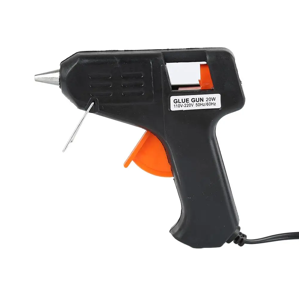 20W Hot Melt Glue Gun Mini Household DIY Industrial Guns Heat Temperature Thermo Electric Repair Tool Use 7mm Glue Sticks