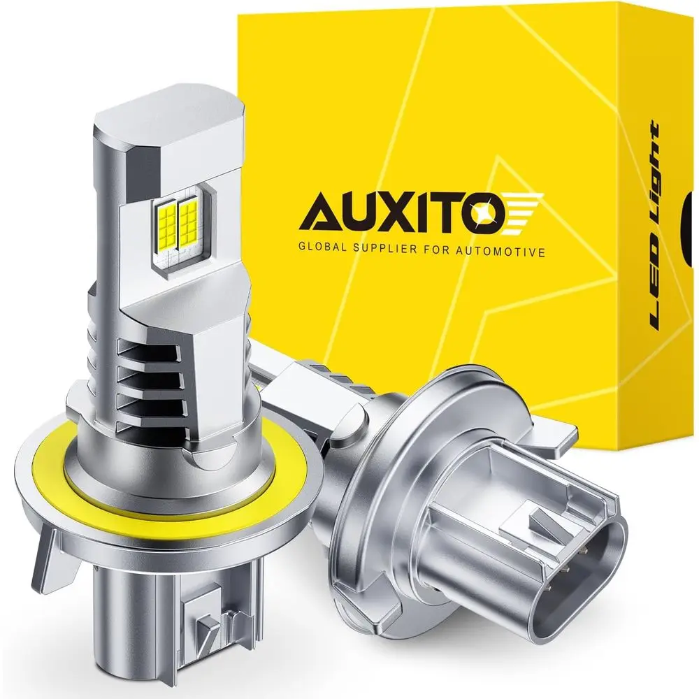 

Ultra-Bright 9008 Bulbs, 900% Brighter, Plug and Play, Long Life, No Flickering, 99% Compatible, 2-Pack