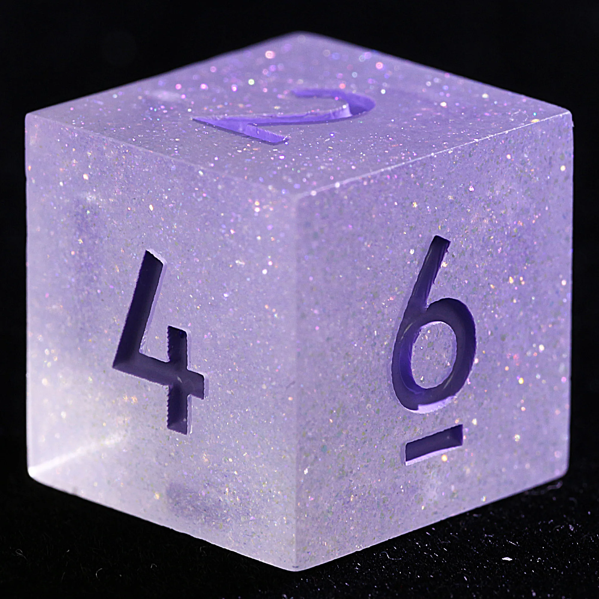 

Набор из 9 многогранных кубиков из смолы для DnD, цвет «Мечтательная Звездная Река», фиолетовый