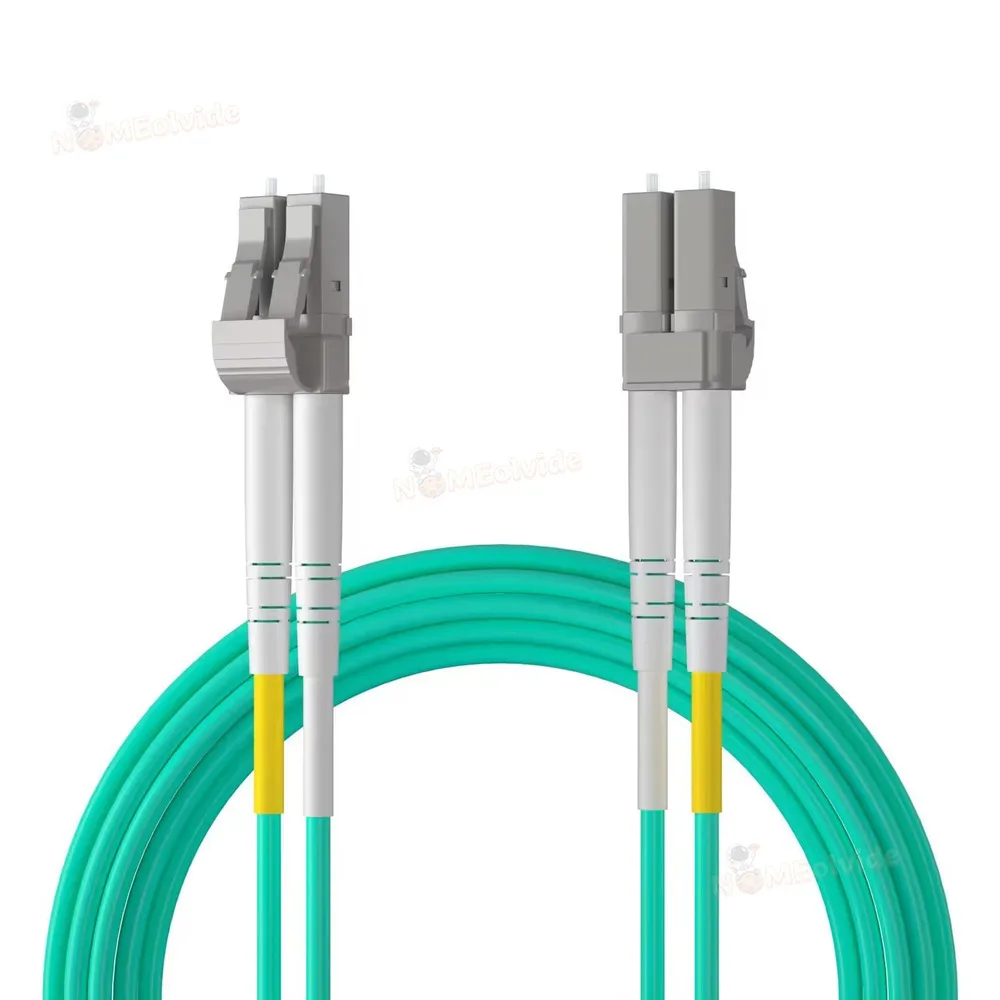 LC-LC Fiber Patch Cord 10G OM3 UPC Multimode Duplex Optic Patch Cord Max Transmission Distance 300M 2.0 or 3.0mm