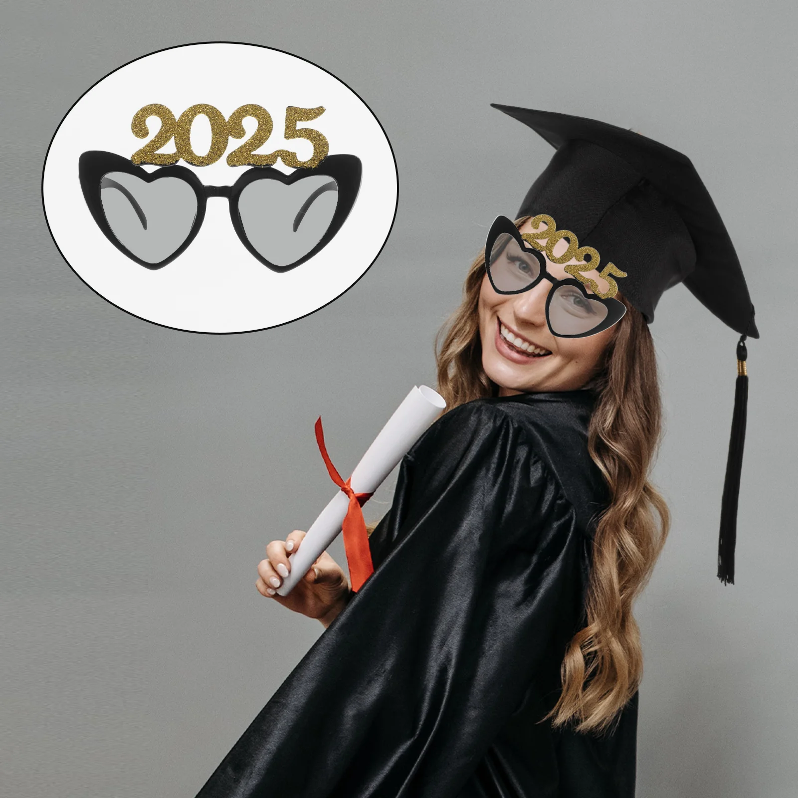 Sun Glasses 2025 Mugs New Year Party Decors The Circle Golden Abs Eyeglasses Props Man