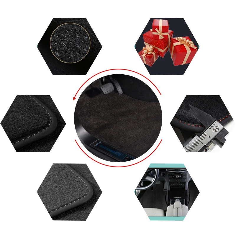 Car Floor Mats For Volkswagen Polo Mk5 6R 61 6C 2010~2017 2011 Auto Carpets Rugs Panel Pad Premium Custom Foot Pads Accessories