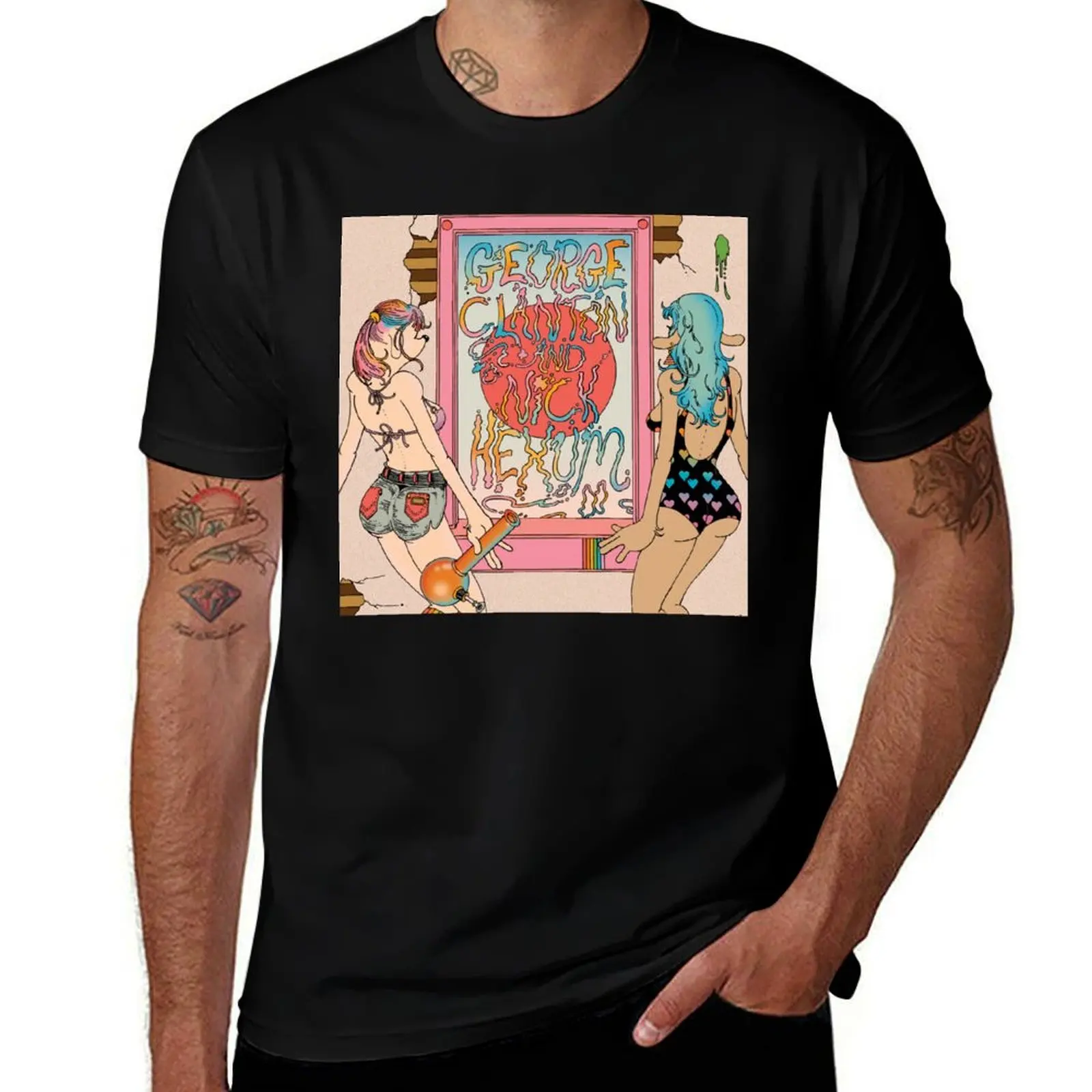 George Clanton and Nick Hexum T-Shirt Comfortable Workout Short Sleeve Shirt T-Shirt
