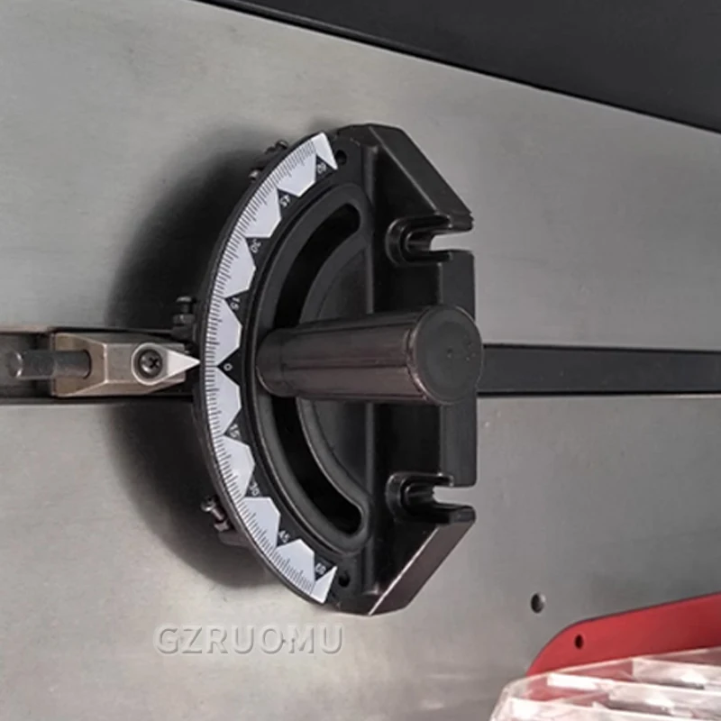 Serra de mesa de 10 polegadas com suporte e tampa protetora 1800W Motor 2800 RPM 1015x 685mm Mesa 90 °   Corte Cruzado e 0-45 °   Chanfro