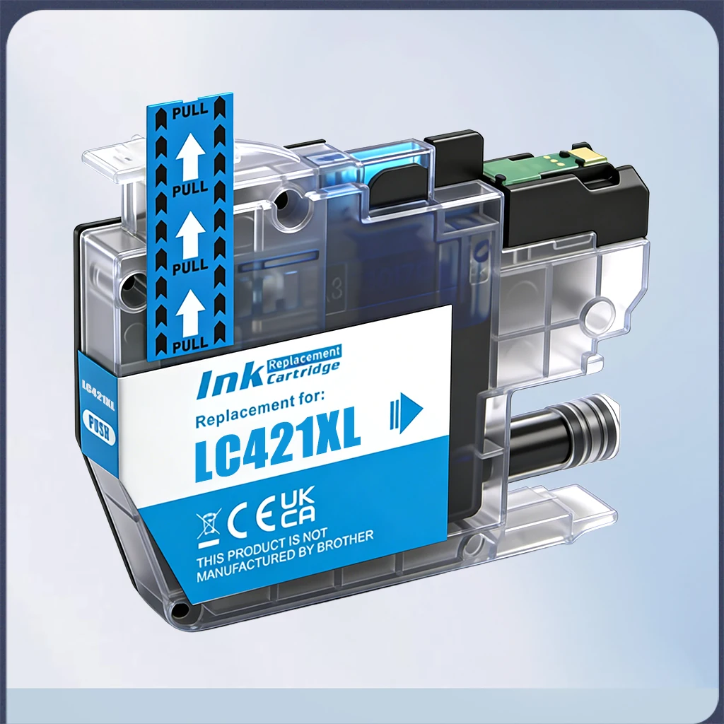 Wkład atramentowy Brother LC-421 LC421XL LC421 kompatybilny z drukarkami Brother DCP-J1050DW DCP-J1140DW DCP-J1800DW MFC-J1010DW — zdjęcie produktu 3