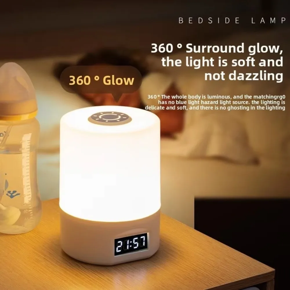 Eye Protection Dimmable LED Desk Lamp Touch Control Three Colors Night Light Remote Control USB Charging Reading Lamp Nursery