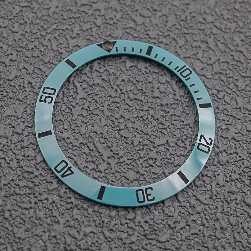 Seiko 38 مللي متر بحيرة الأزرق السيراميك ساعة الحافة إدراج حلقة القطر الداخلي 30.5 مللي متر يناسب SKX007 SKX009 الغوص ساعة حالة استبدال جزء