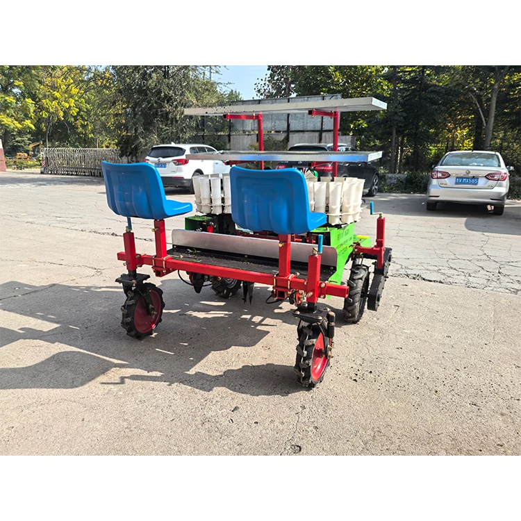 2025 TENGAO نوع جديد آلة زرع البصل التلقائي زارع الخضروات زارع الفلفل زارع الطماطم زارع البصل