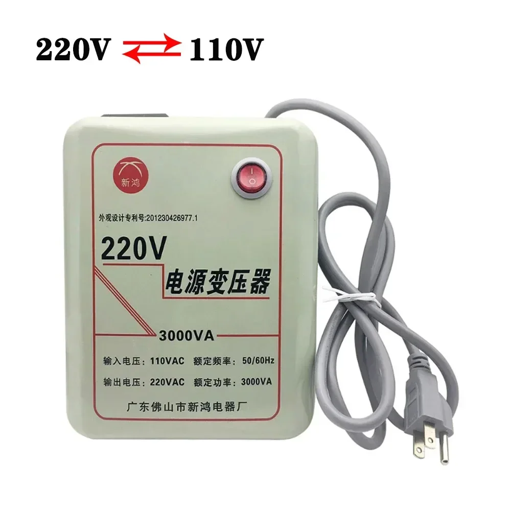 Voltage Transformer Converter 110V To 220V/ 220V To 110V AC Step Up/Down Potential Transformers 3000W 2000W 1000W 500W Adapter