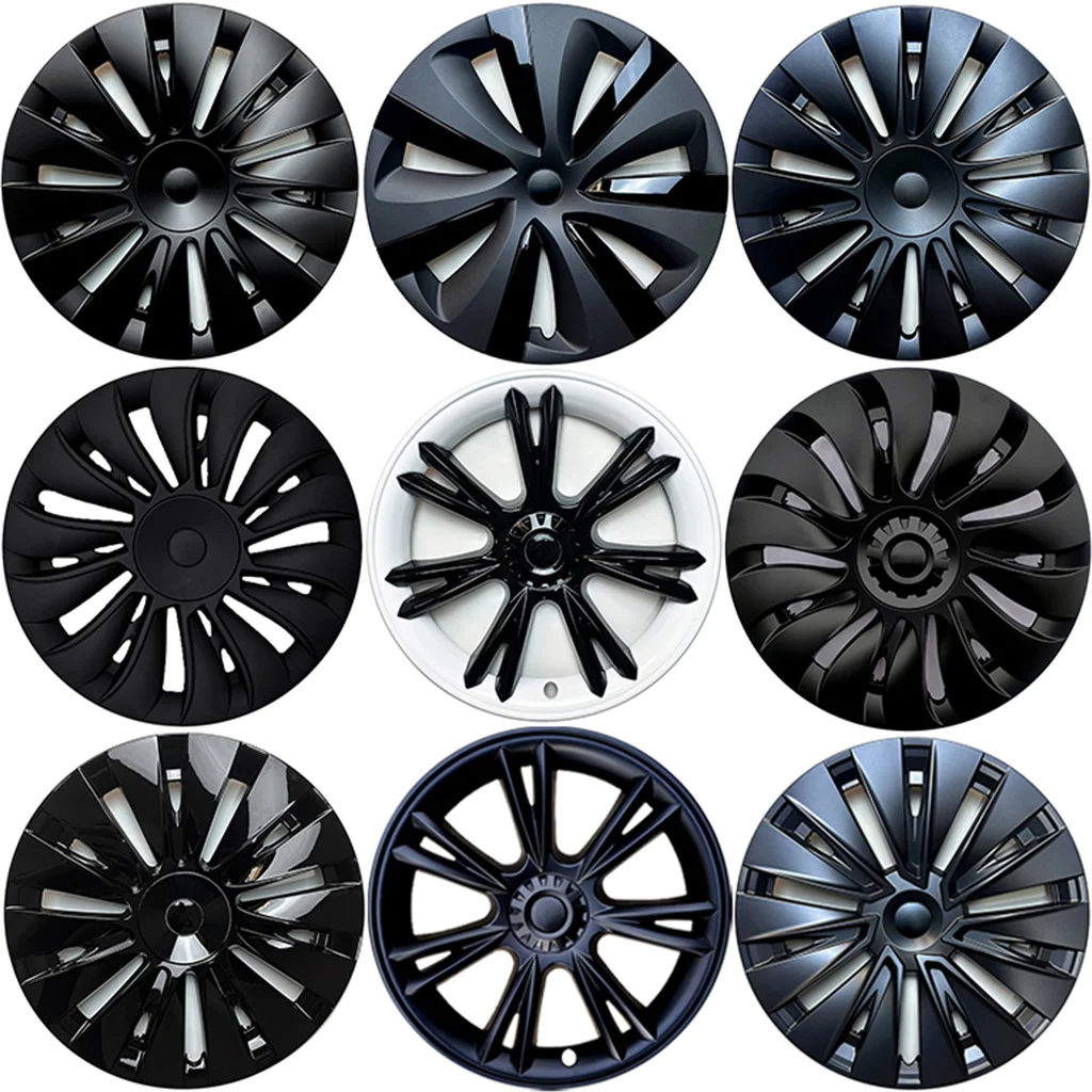 

4PCS HubCap Car Replacement Performance Wheel Cap Automobile for Tesla Model Y 19 Inch Hubcap Full Cover Accesorios 2020-2024