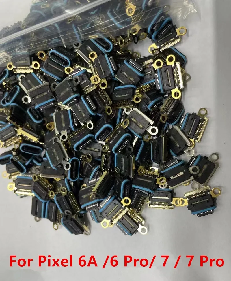 USB-порт для зарядки для Google Pixel 7 Pro 6 6A 5 5A 4 XL 4XL 4A 5G Разъем для зарядного устройства Разъем для док-станции Замена запасных частей