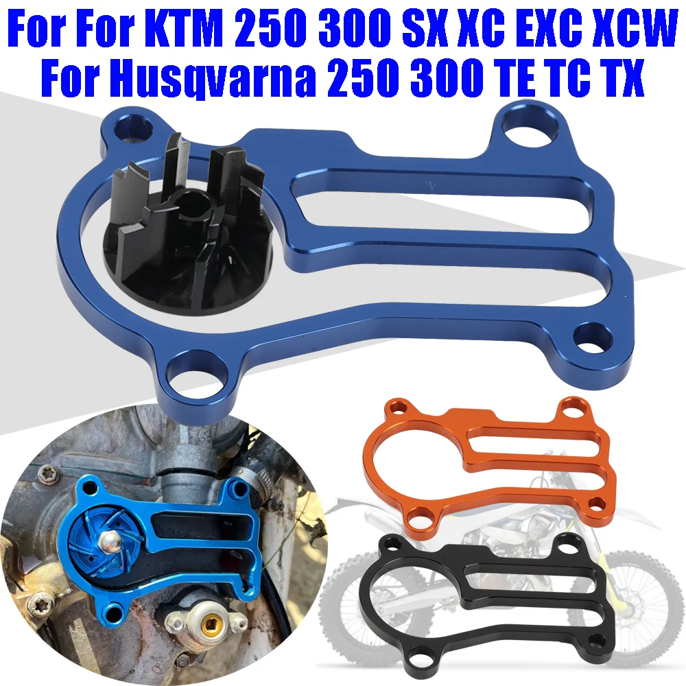 Oversized Water Pump Cooler Impeller Spacer Kit For KTM EXC XCW XC-W SX XC 250 300 Husqvarna TE TC TX 250 300 TE250 Accessories