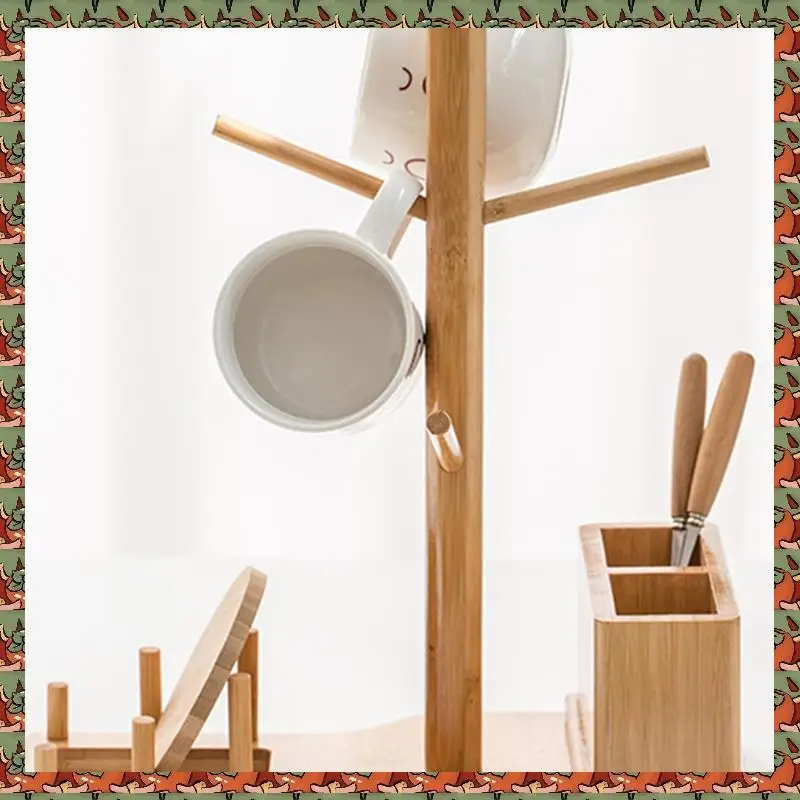 

Bamboo Tumbler Lid Organizer Set Lid Holder Storage Set For Kitchen Cabinet Water Bottle And Coffee Lid Organizer For Kitchen