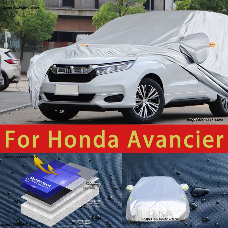 

Защитный чехол для автомобиля Honda Avancier, защита краски автомобиля, Солнцезащитная теплоизоляционная водонепроницаемая пленка для автомобильной одежды