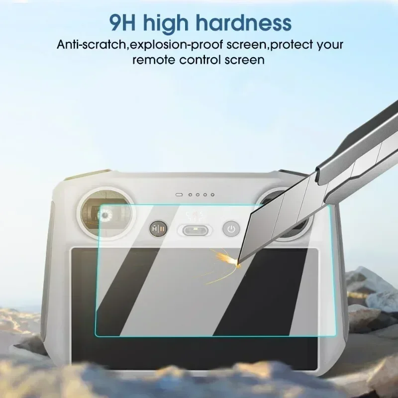 Tempered Glass For DJI Air 3 Air3 RC 2 RC2 Controller Screen Protector HD Camera Drone Remote Accessories for DJI Mini 3 Pro RC