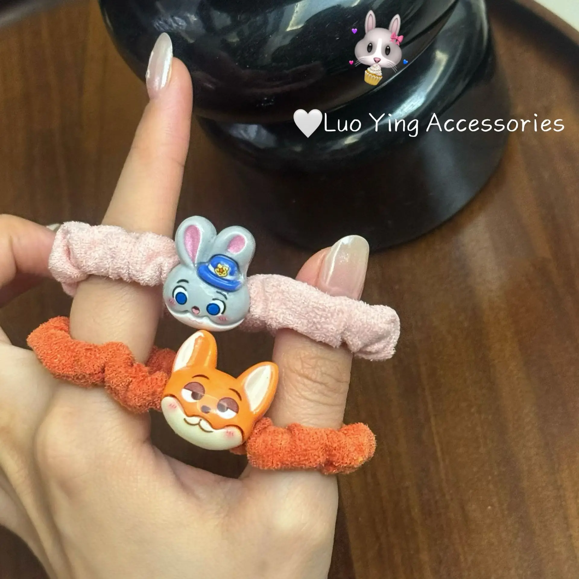 10/50New ل Zootopia2 الشعر حبل الكرتون أنيمي لطيف هيرباند المألوف إكسسوارات الشعر فتاة عطلة هدية الكريسماس #4