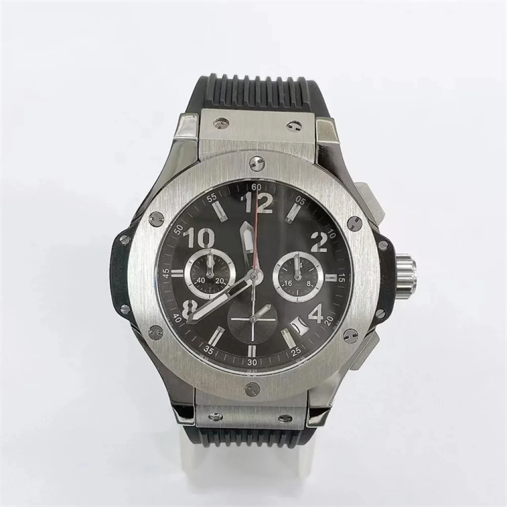 Luxury Quartz Watch 42.5mm Stainless Steel Case Mineral Glass With VK63 Movement Fashion Watches Chronograph 3ATM Waterproof