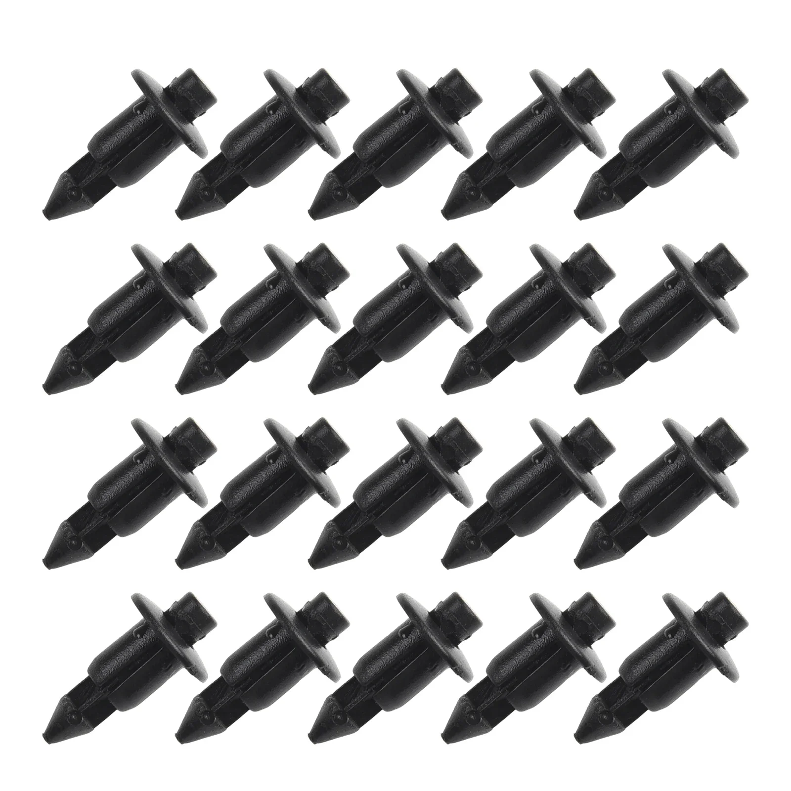 

20pcs 6mm Car Retainer Clips Plastic Rivet Bike Fairing Trim Clips Auto Trim Panel Clip Set Replacement For Honda For Suzuki