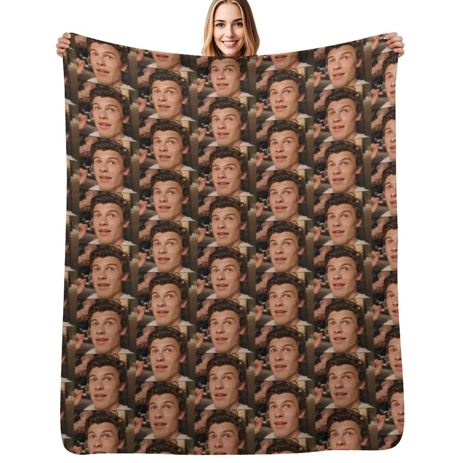 baby angel Shawn Mendes Throw Blanket Luxury St Loose Polar Flannels Weighted Single Blankets