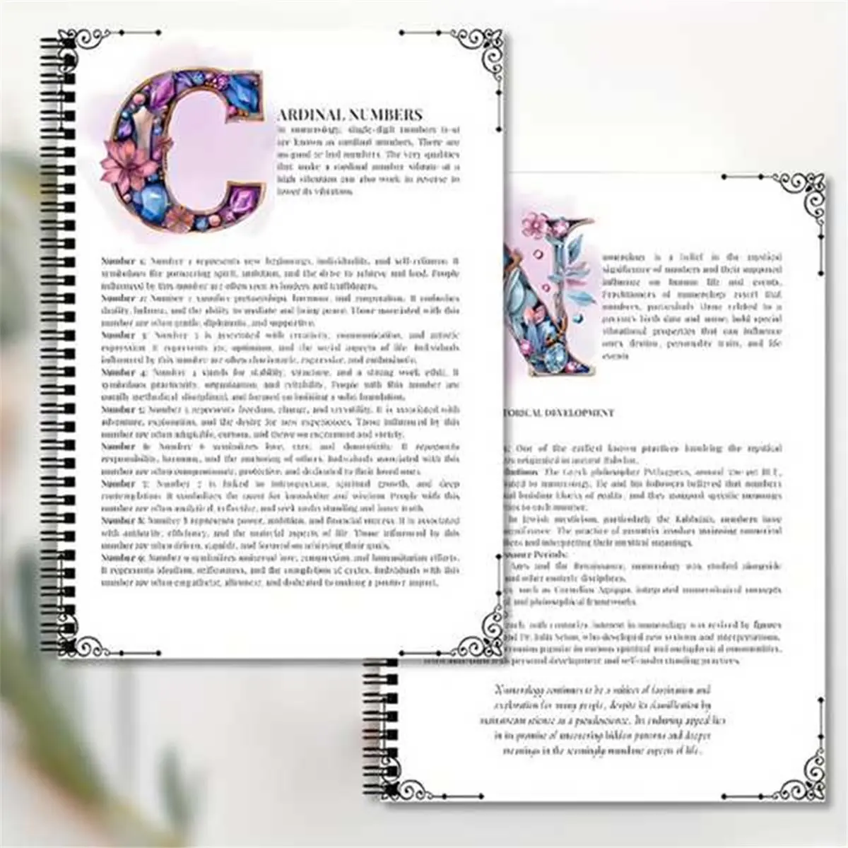 Numerology Grimoire Pages: Beginner'S Guide Interesting Magic Book for Home