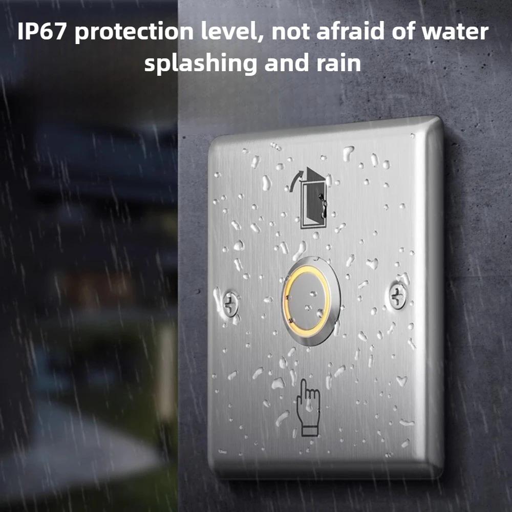 

Power A4 Mini Водонепроницаемая кнопка B4 Металлическая ручка переключателя кругового прессового типа, с легким самовозвратом, самоблокирующимся