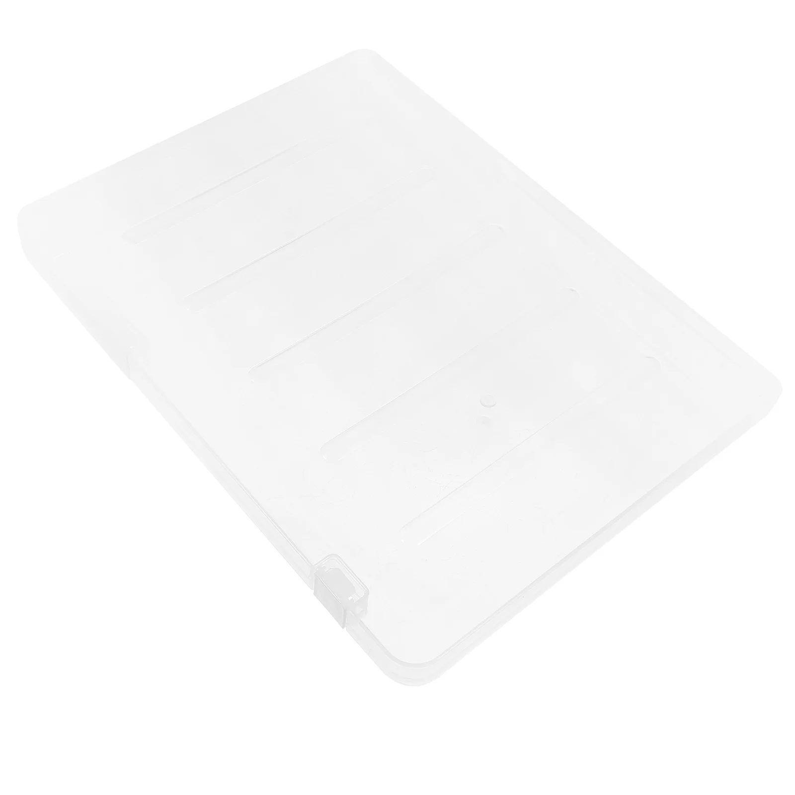 Clear File Box For A4 Documents Transparent Plastic Paper Organizer Storage Home Office School Use Document Holder