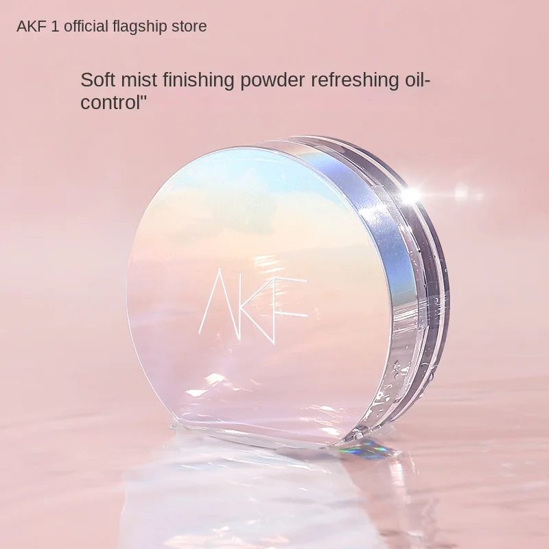 ZL Face Powder Finishing Powder Waterproof and Sweatproof Long Lasting Oil Control Smear-Proof Makeup Loose Power Female