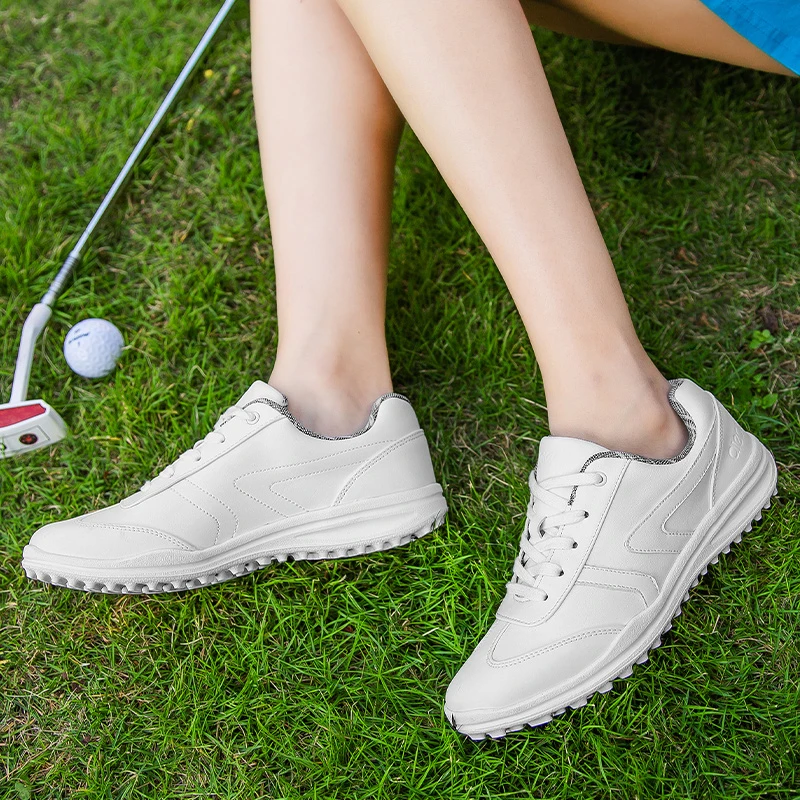 Lersure Waterproof Women's Golf Shoes 35-40 Lightweight Non-Slip Golfer Walking Shoes Female Luxury Footwear Golf Sport Sneakers